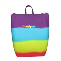 008b Силиконовый рюкзак на молнии Gummy Bags. Цвет: Spark - вид 1 миниатюра