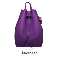 012b Силиконовый рюкзак на веревках Gummy Bags. Цвет: Lavender - вид 1 миниатюра