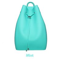 019b Большой силиконовый рюкзак на веревках Gummy Bags. Цвет: Mint 019b Большой силиконовый рюкзак на веревках Gummy Bags. Цвет: Mint