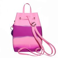 060b Силиконовый рюкзак на веревках Gummy bags, светящийся в темноте. Цвет: Sweet Grass - вид 1 миниатюра